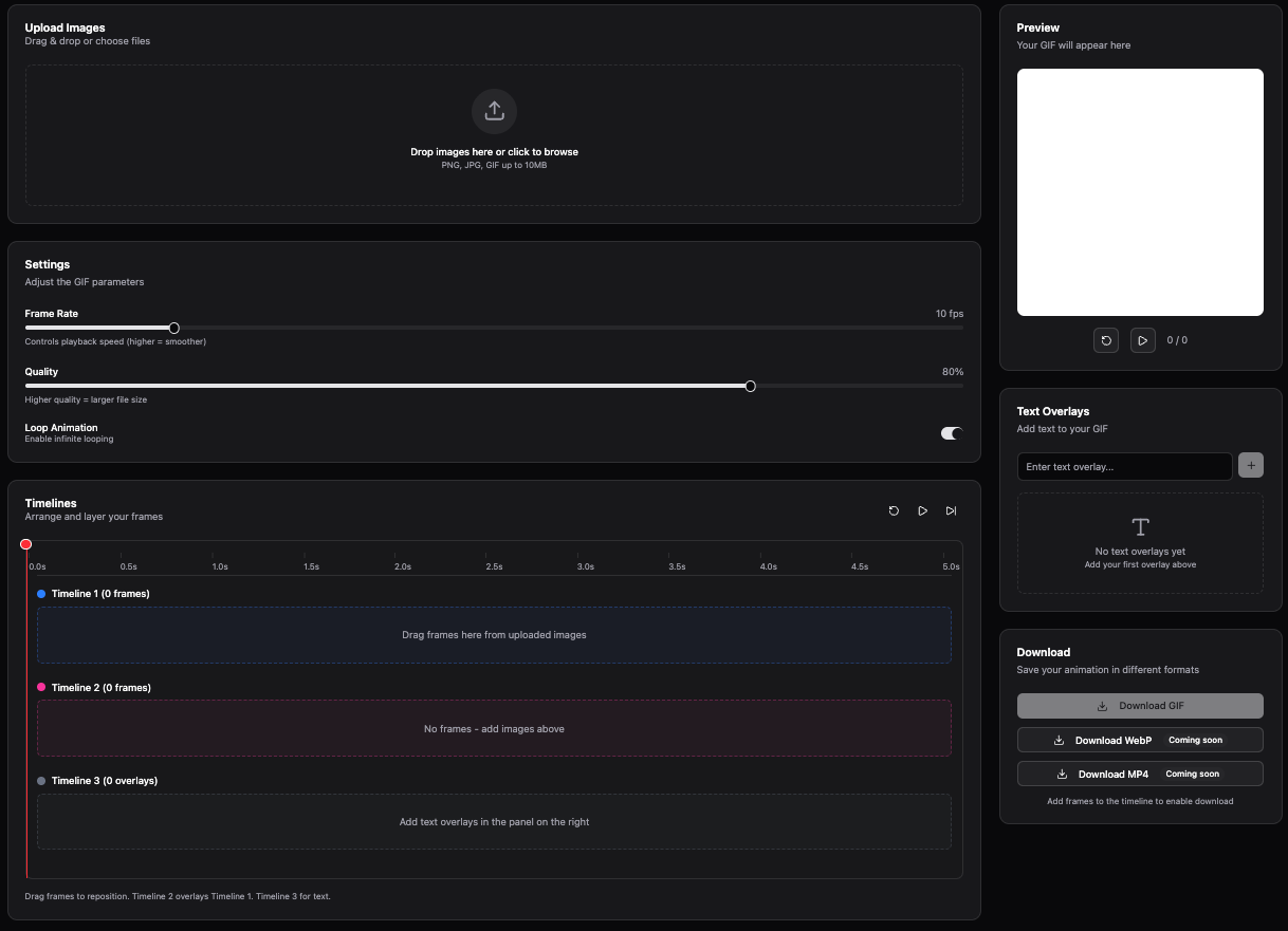 example of gif-maker UI